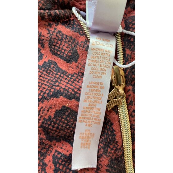 Savage X Fenty Forever Savage Hooded Onesie red rose gold size XS - Picture 8 of 9